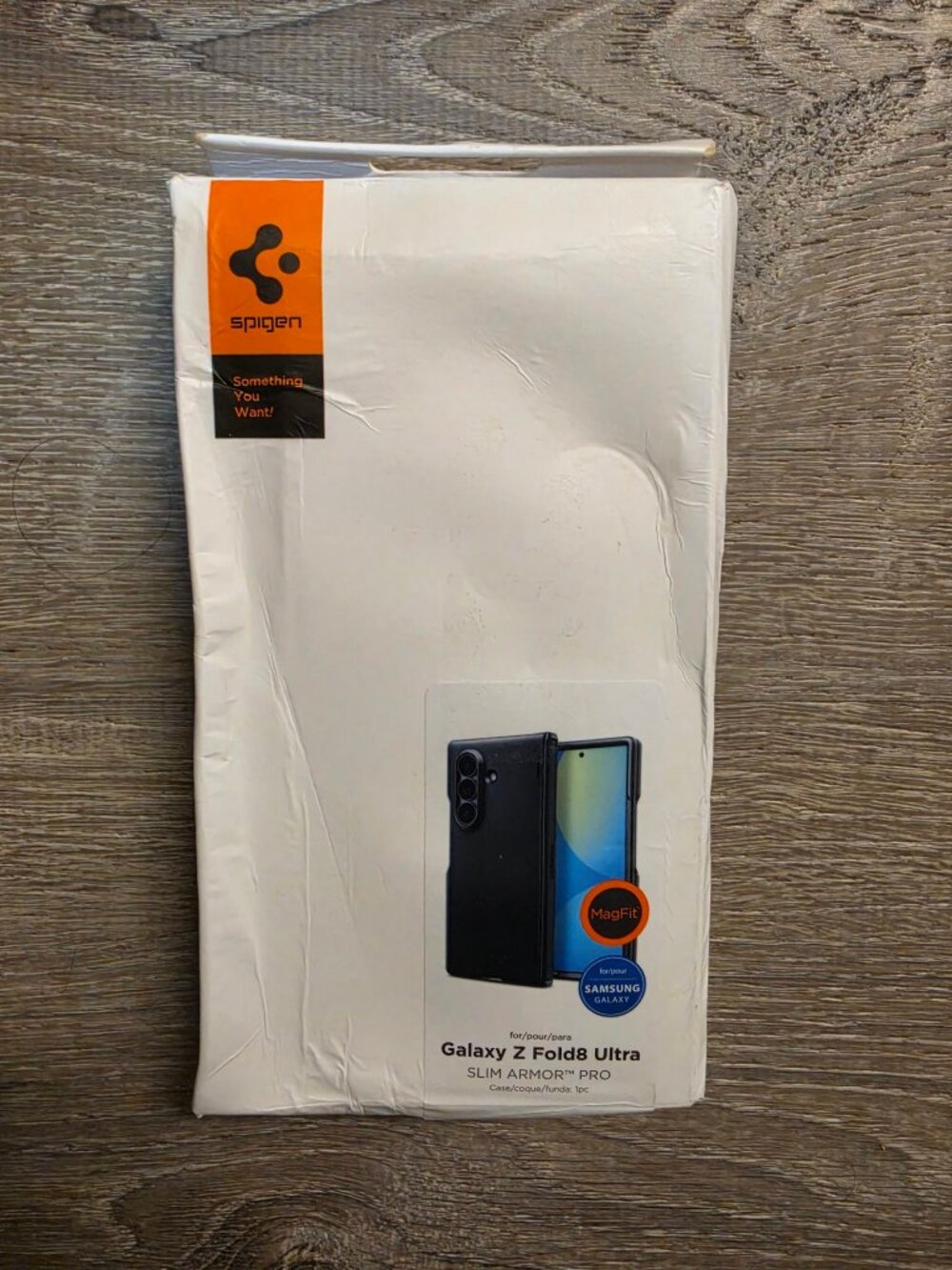 Spigen Slim Armor Pro MagFit Case for Galaxy Z Fold8 Ultra Black NEW